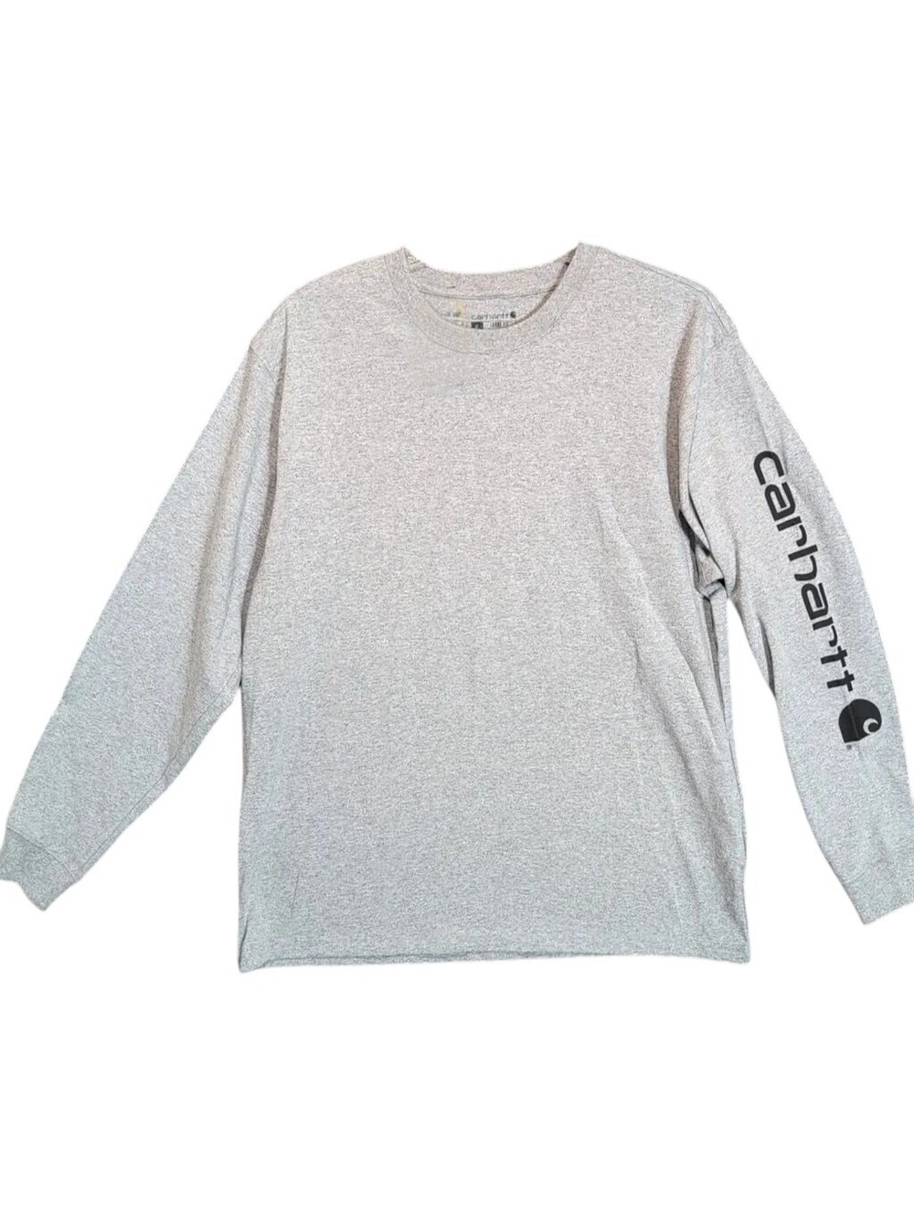 Carhartt K231 Mens S Loose Fit Gray LS T-Shirt  PLEASE READ!